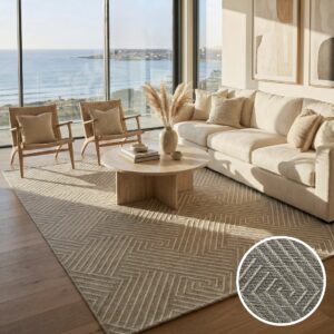 Alfombra Bali Gris - 150 cm x 200 cm