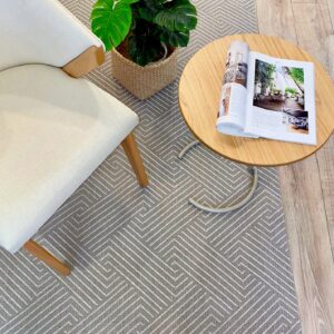 Alfombra Bali Gris - 150 cm x 200 cm