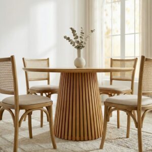 Mesa comedor Miami Redonda 120 CM DIAMETRO