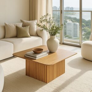 Mesa de Living de Madera Omega