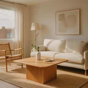 Mesa de Living de Madera Omega