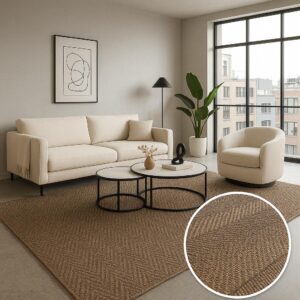 ALFOMBRA MADERIRA 150 CM X 195